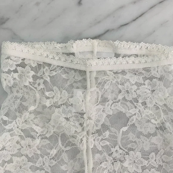 Baby Bella Maya Lace Footless Tights / Leggings White 18 months - Picture 10 of 11